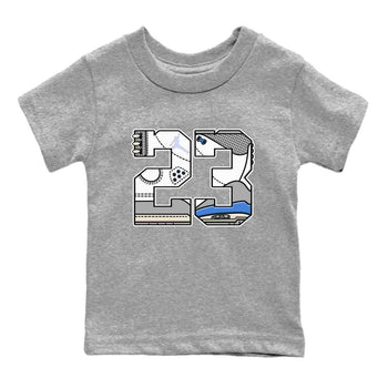 3s Lucky Shorts shirts to match jordans 23 best t shirts to wear with jordans Air Jordan 3 Lucky Shorts match shoes to clothes SNRT Sneaker Tees Youth Baby Heather Grey 2 tee