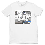 3s Lucky Shorts shirts to match jordans 23 best t shirts to wear with jordans Air Jordan 3 Lucky Shorts match shoes to clothes SNRT Sneaker Tees unisex cotton White 2 shirts