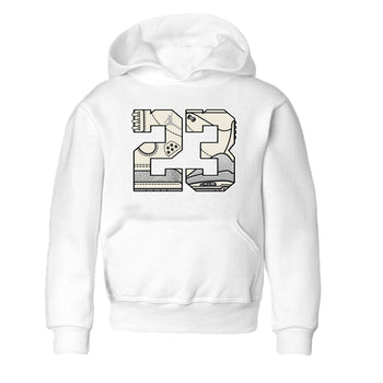 3s Sail and Cement Grey shirts to match jordans 23 sneaker match tees Air Jordan 3 Retro Sail and Cement Grey match shoes to clothes SNRT Sneaker Tees Youth Baby White 2 tee