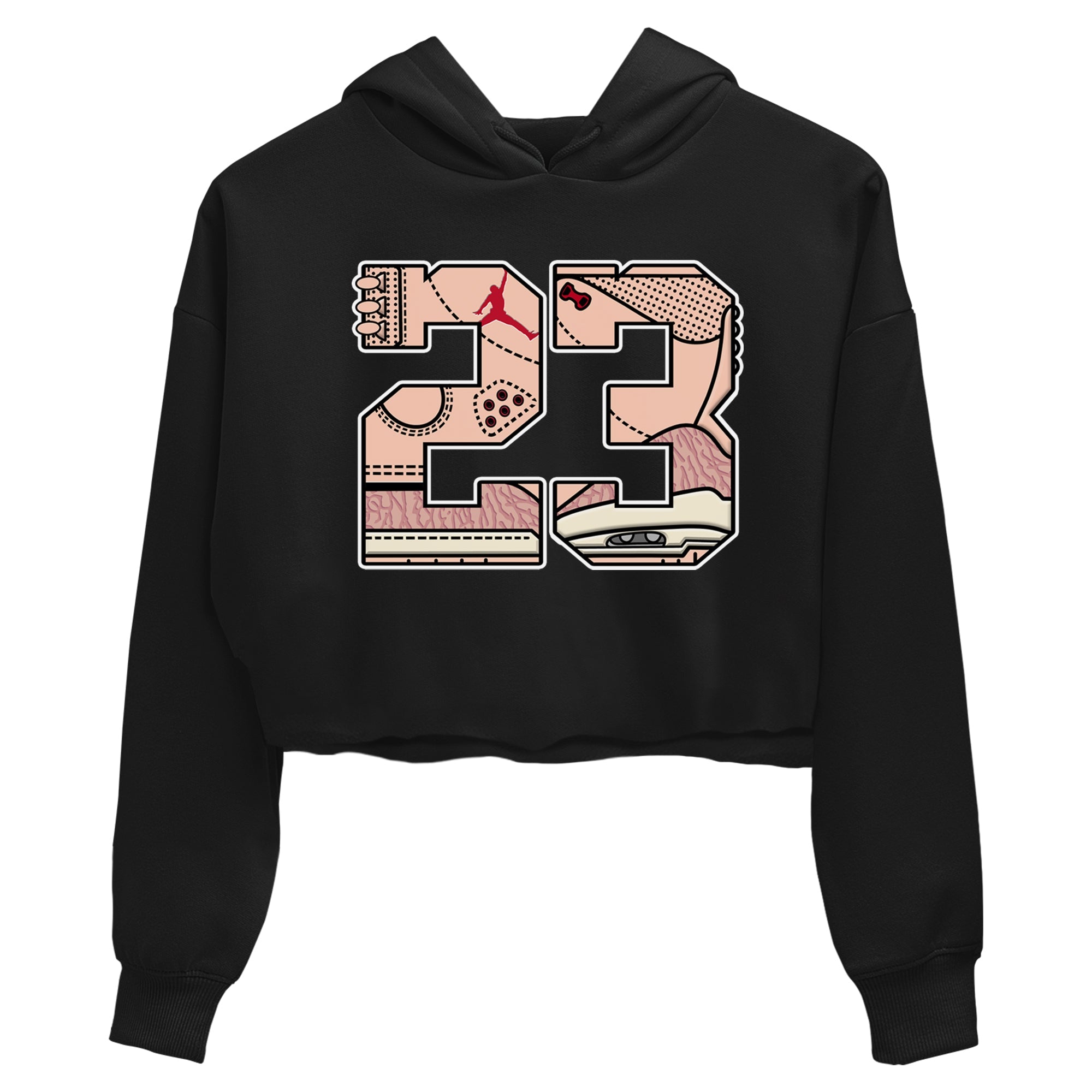 Air Jordan 3 "Treat Yourself" Washed Coral shirts to Special Valentine's Day 23 sneaker match tees Jordan 3 Valentine's Day best t shirts to wear with jordans SNRT Sneaker Tees Graphic Tee Black 2 crop tee