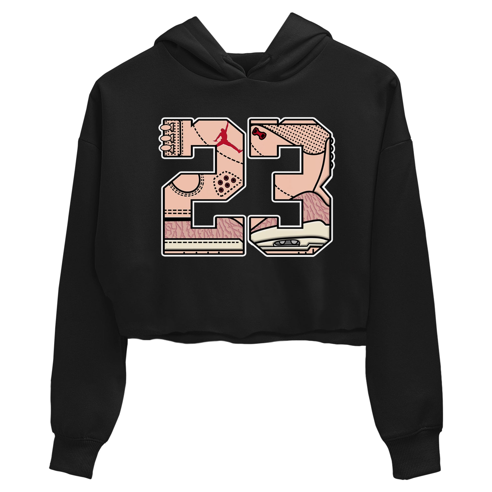 Air Jordan 3 "Treat Yourself" Washed Coral shirts to Special Valentine's Day 23 sneaker match tees Jordan 3 Valentine's Day best t shirts to wear with jordans SNRT Sneaker Tees Graphic Tee Black 2 crop tee