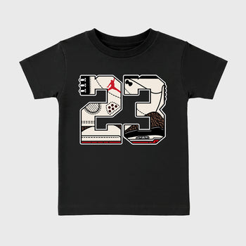 Sneaker match tees – Sneaker Tees To Match Air Jordan 3 World's Best Dad Shoes – 23 Kids T-Shirt Black 2