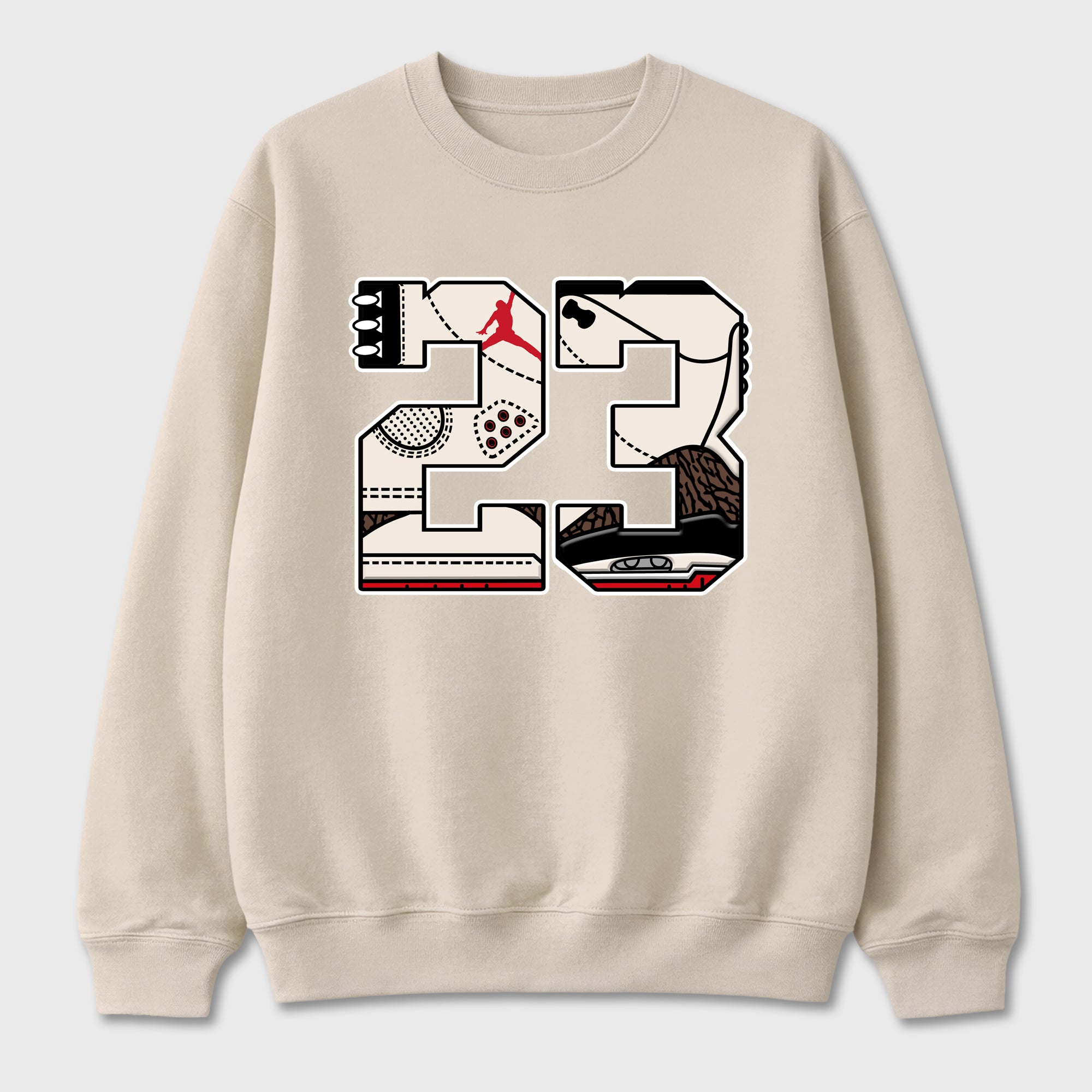 Sneaker match tees – Sneaker Tees To Match Air Jordan 3 World's Best Dad Shoes – 23 Tee Natural 2