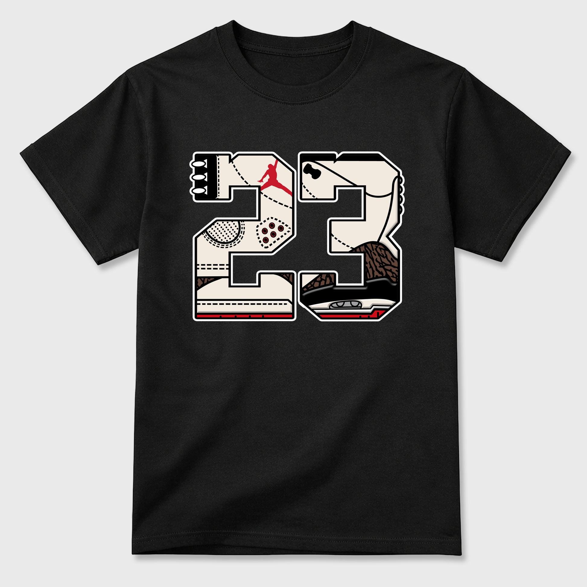 Sneaker match tees – Sneaker Tees To Match Air Jordan 3 World's Best Dad Shoes – 23 Tee Black 2