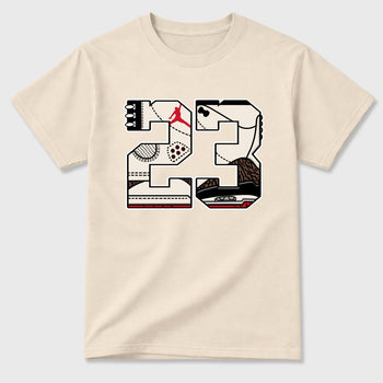 Sneaker match tees – Sneaker Tees To Match Air Jordan 3 World's Best Dad Shoes – 23 Tee Natural 2