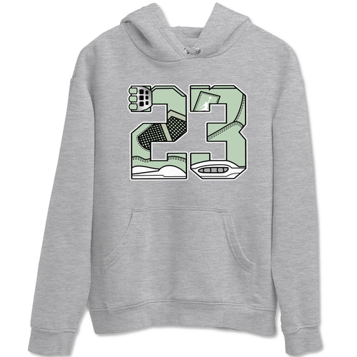 4s Abundance shirts to match jordans 23 sneaker match tees Air Jordan 4 Seafoam match shoes to clothes SNRT Sneaker Tees unisex cotton Heather Grey 2 shirts