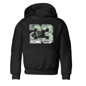 4s Abundance shirts to match jordans 23 sneaker match tees Air Jordan 4 Seafoam match shoes to clothes SNRT Sneaker Tees Youth Baby Black 2 tee