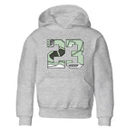 4s Abundance shirts to match jordans 23 sneaker match tees Air Jordan 4 Seafoam match shoes to clothes SNRT Sneaker Tees Youth Baby Heather Grey 2 tee