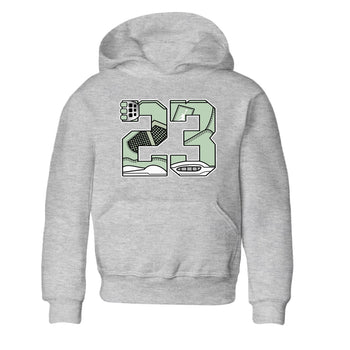 4s Abundance shirts to match jordans 23 sneaker match tees Air Jordan 4 Seafoam match shoes to clothes SNRT Sneaker Tees Youth Baby Heather Grey 2 tee