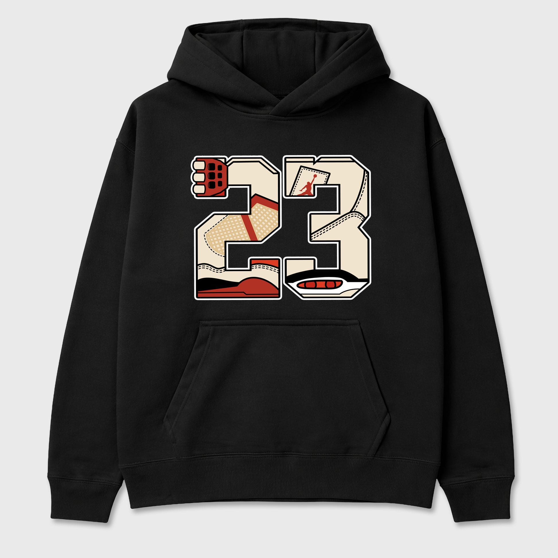 Sneaker match tees – Sneaker Tees To Match Air Jordan 4 Brick After Brick Shoes – 23 Tee Black 2