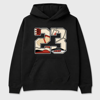 Sneaker match tees – Sneaker Tees To Match Air Jordan 4 Brick After Brick Shoes – 23 Tee Black 2