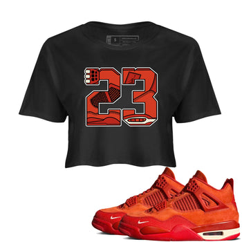 Nigel Sylvester x Air Jordan 4 Brick by Brick shirts to match jordans 23 sneaker match tees Air Jordan 4 Brick By Brick match shoes to clothes SNRT Sneaker Tees unisex cotton Black 1 crop tee