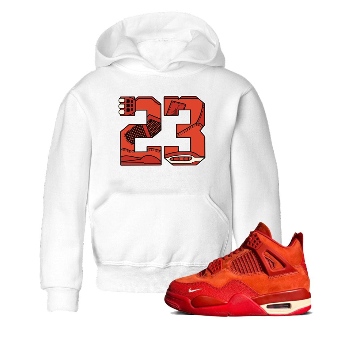 Nigel Sylvester x Air Jordan 4 Brick by Brick shirts to match jordans 23 sneaker match tees Air Jordan 4 Brick By Brick match shoes to clothes SNRT Sneaker Tees Youth Baby White 1 tee
