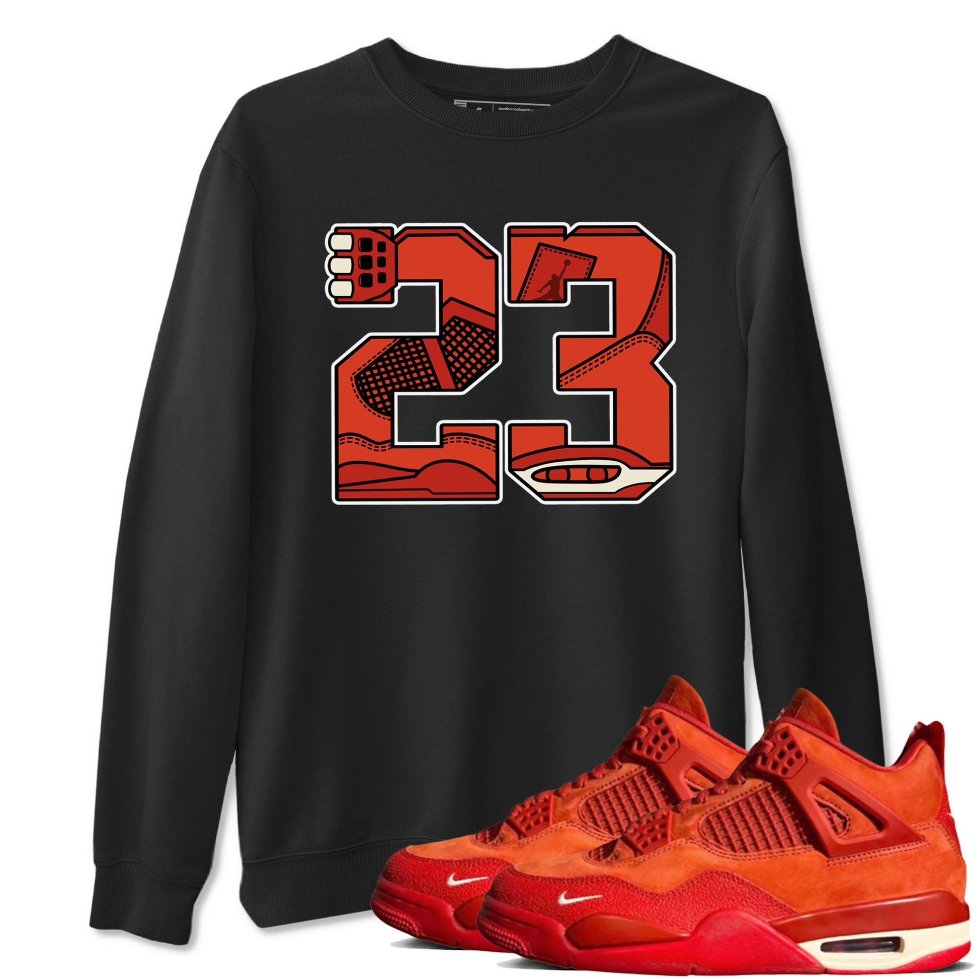 Nigel Sylvester x Air Jordan 4 Brick by Brick shirts to match jordans 23 sneaker match tees Air Jordan 4 Brick By Brick match shoes to clothes SNRT Sneaker Tees unisex cotton Black 1 shirts