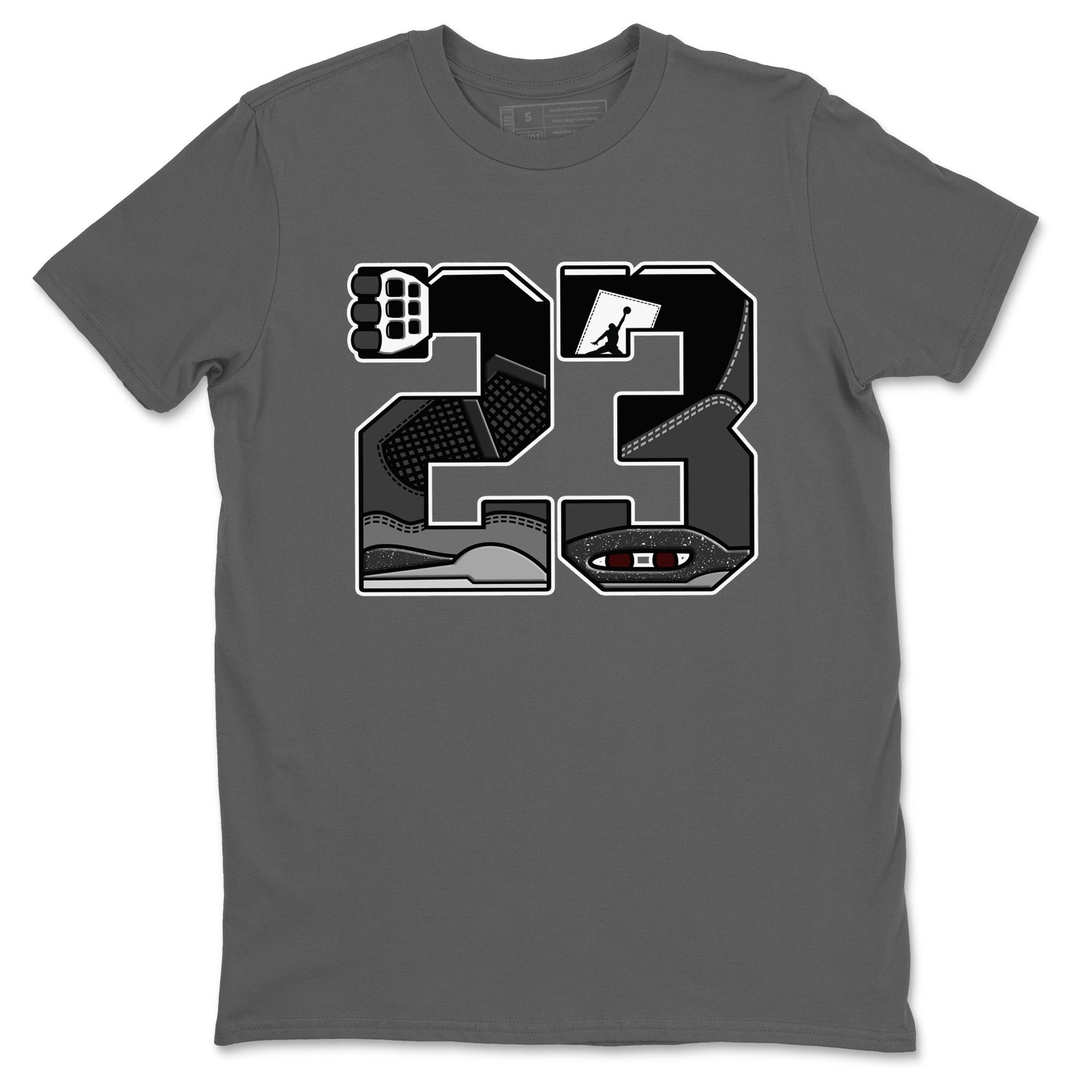 4s Fear shirts to match jordans 23 sneaker match tees Air Jordan 4 Retro Fear match shoes to clothes SNRT Sneaker Tees unisex cotton Cool Grey 2 shirts