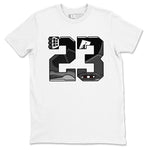 4s Fear shirts to match jordans 23 sneaker match tees Air Jordan 4 Retro Fear match shoes to clothes SNRT Sneaker Tees unisex cotton White 2 shirts