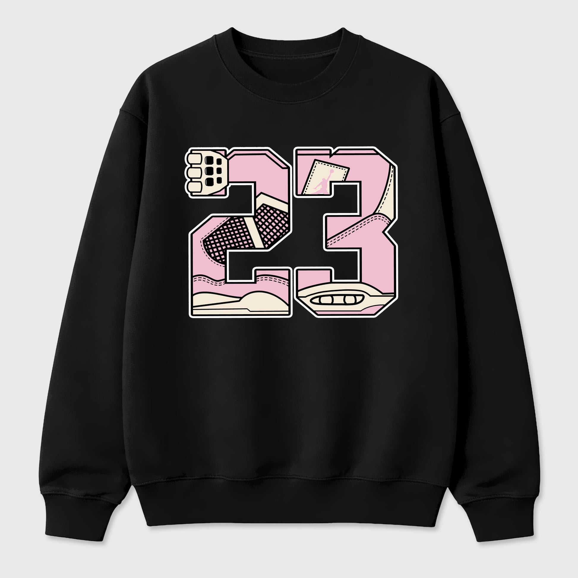 Sneaker match tees – Sneaker Tees To Match Air Jordan 4 Iced Carmine Shoes – 23 Tee Black 2