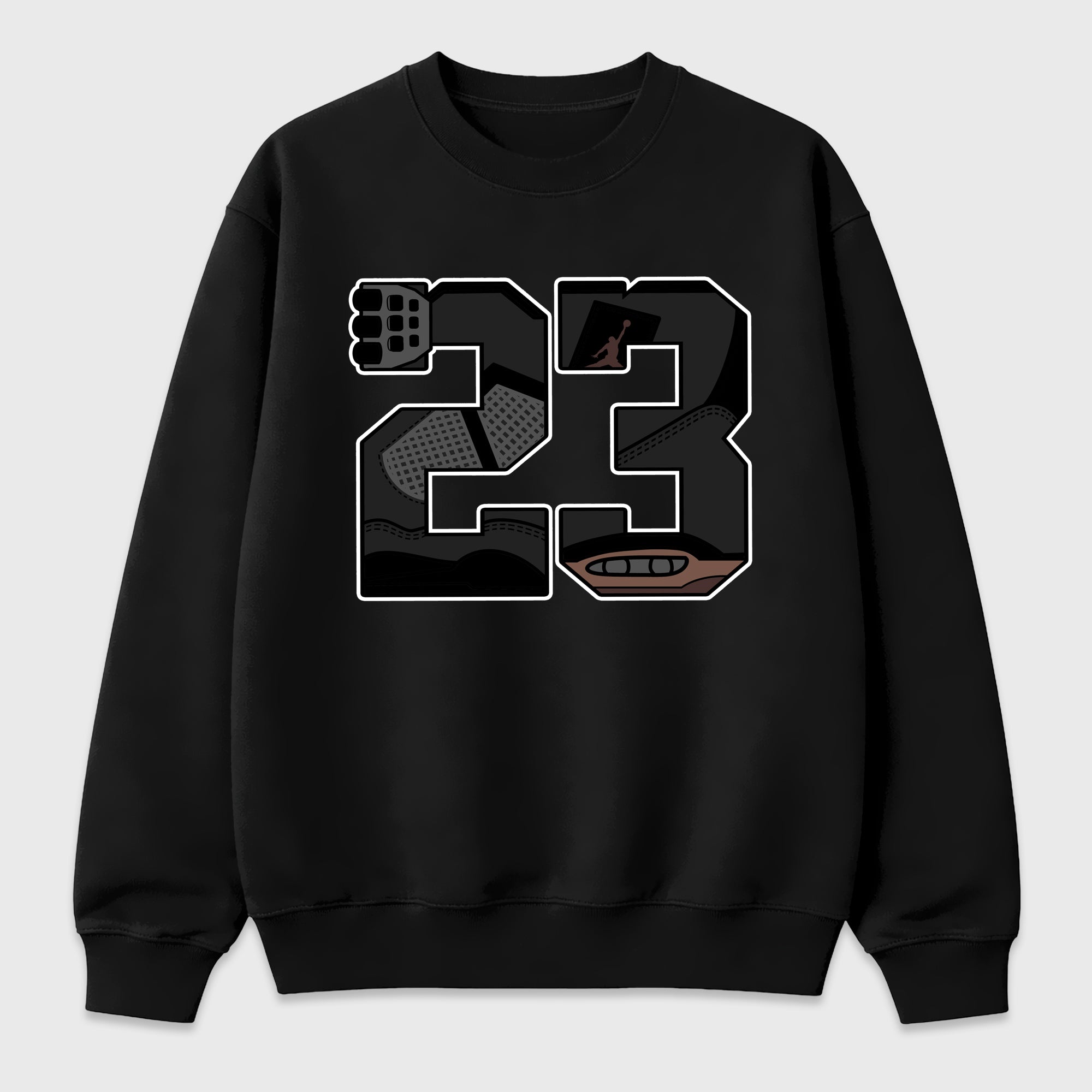 23 Graphic T-Shirt featuring original streetwear artwork designed to match the Air Jordan 4 London. Black 2 Graphic Tee.