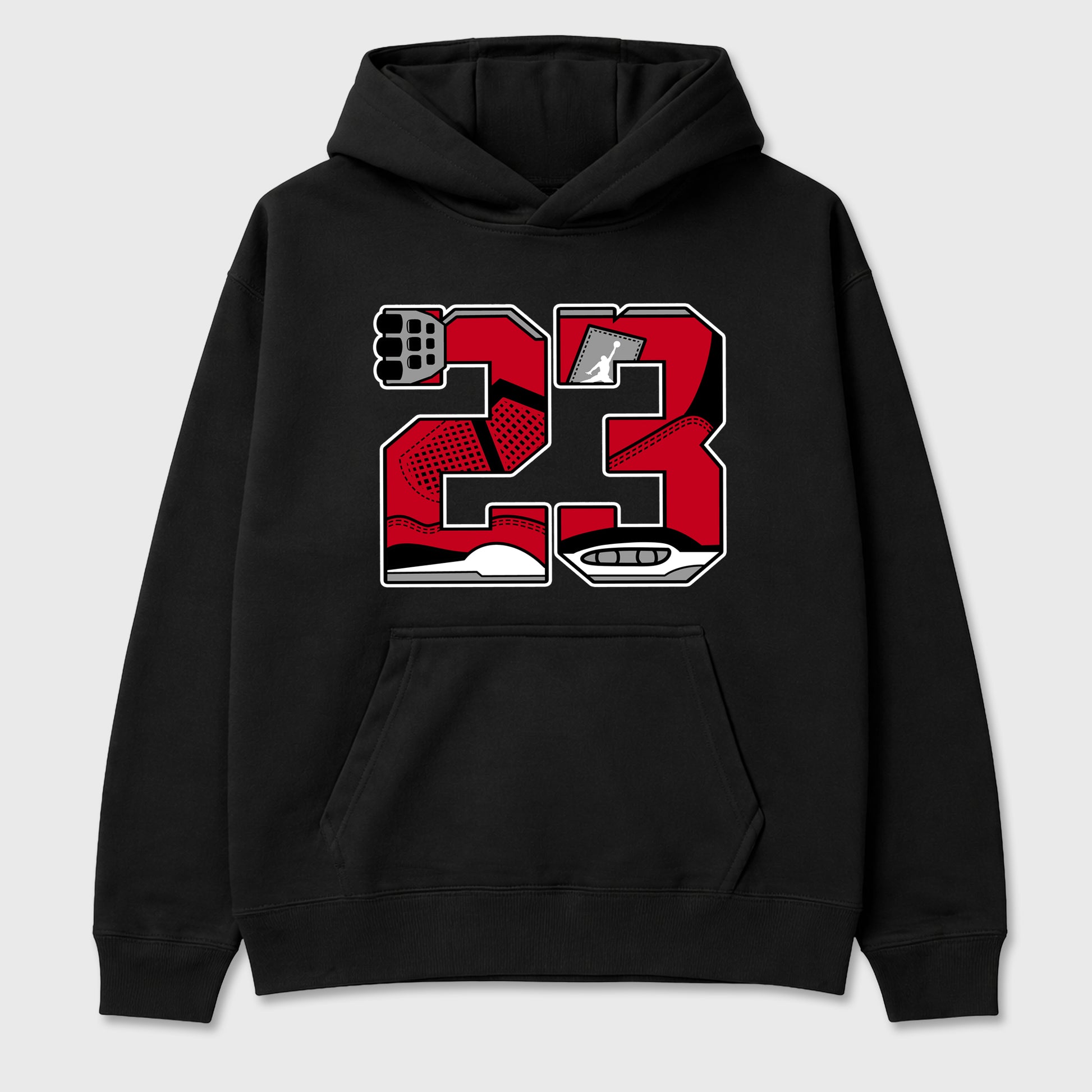 23 Graphic T-Shirt sneaker match tee designed for the , featuring coordinated color options for a perfect streetwear match. Black 2 shirt.