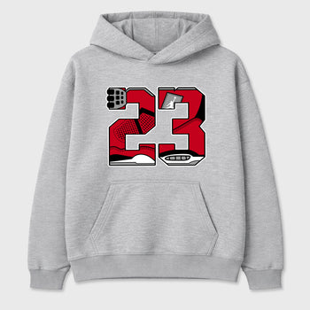 23 Graphic T-Shirt sneaker match tee designed for the , featuring coordinated color options for a perfect streetwear match. Heather Grey 2 shirt.