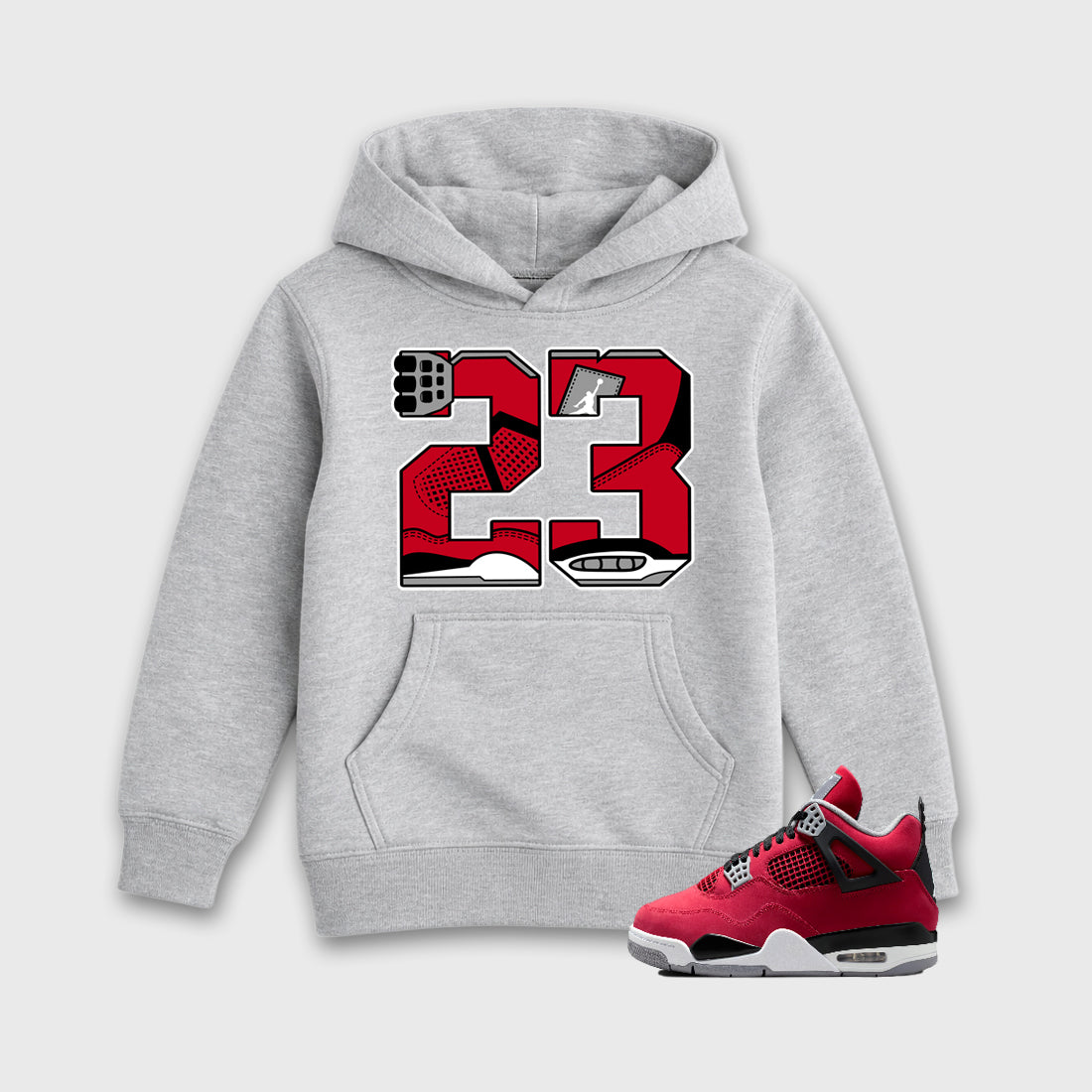 23 affordable baby and kids t-shirt designed to match the , featuring coordinated Heather Grey 1 options for the perfect little sneakerhead streetwear look.