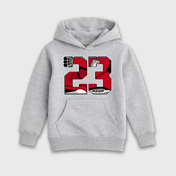 23 affordable baby and kids t-shirt designed to match the , featuring coordinated Heather Grey 2 options for the perfect little sneakerhead streetwear look.