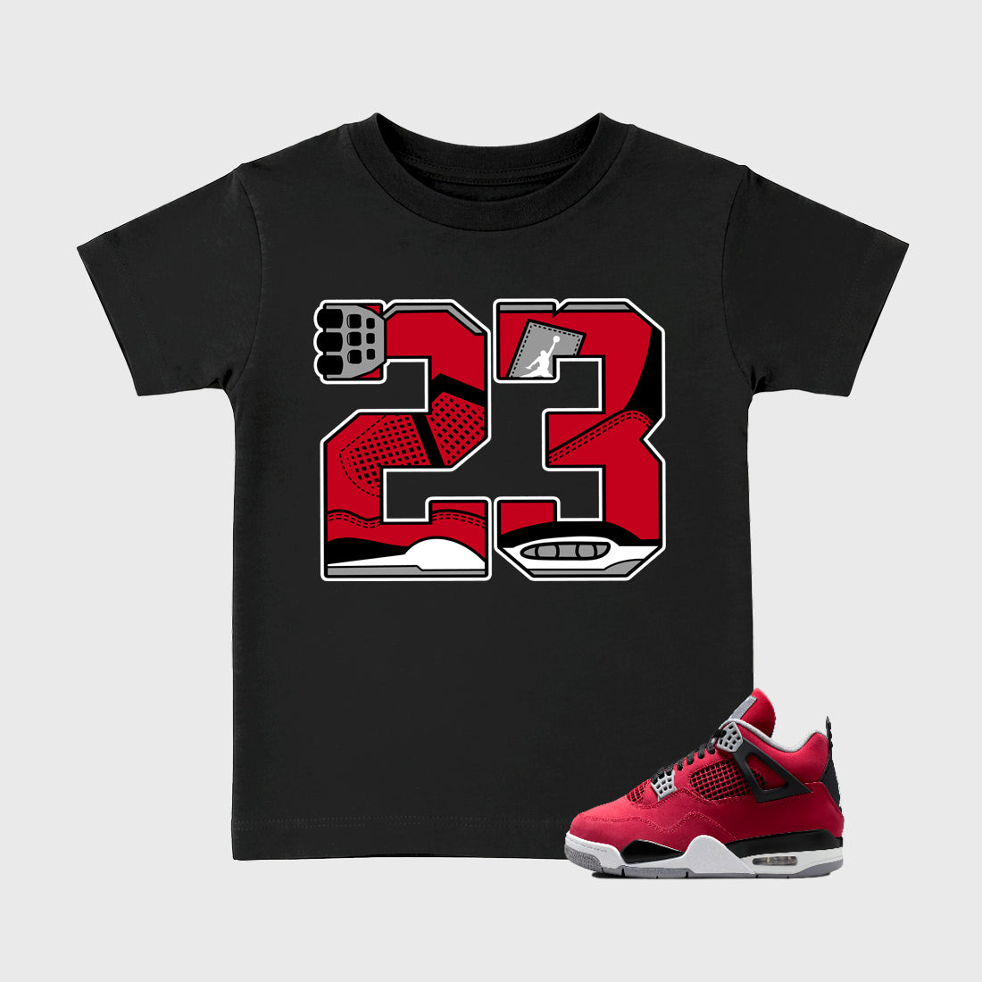 23 affordable baby and kids t-shirt designed to match the , featuring coordinated Black 1 options for the perfect little sneakerhead streetwear look.