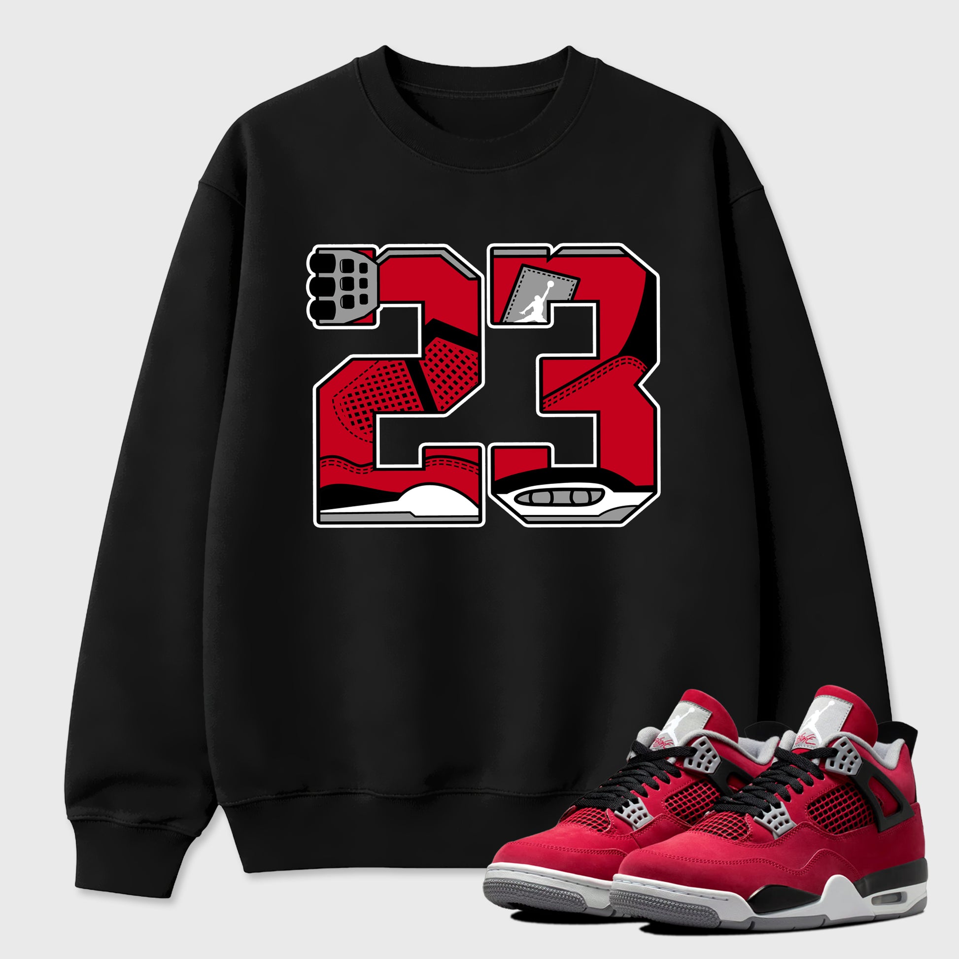 23 Graphic T-Shirt sneaker match tee designed for the , featuring coordinated color options for a perfect streetwear match. Black 1 shirt.
