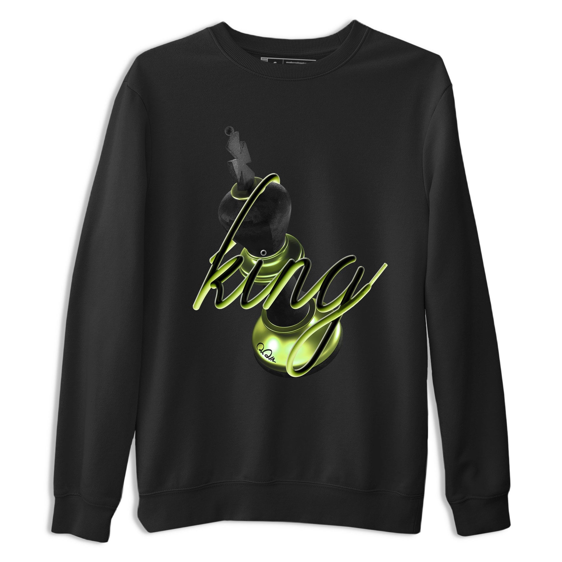 Sneaker match tees – Sneaker Tees To Match Air Foamposite One Pine Green Shoes – 3D King Tee Black 2