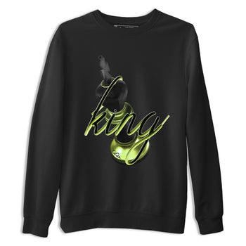Sneaker match tees – Sneaker Tees To Match Air Foamposite One Pine Green Shoes – 3D King Tee Black 2