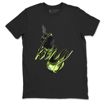 Sneaker match tees – Sneaker Tees To Match Air Foamposite One Pine Green Shoes – 3D King Tee Black 2