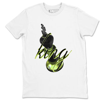 Sneaker match tees – Sneaker Tees To Match Air Foamposite One Pine Green Shoes – 3D King Tee White 2