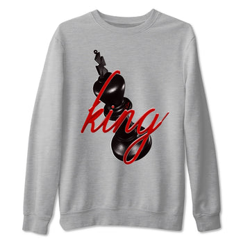 Jordan 11 Low Bred t-shirts to match jordans 3d King sneaker match tees Air Jordan 11 Bred graphic tee for sneakerheads SNRT Sneaker Tees unisex cotton Heather Grey 2 shirts