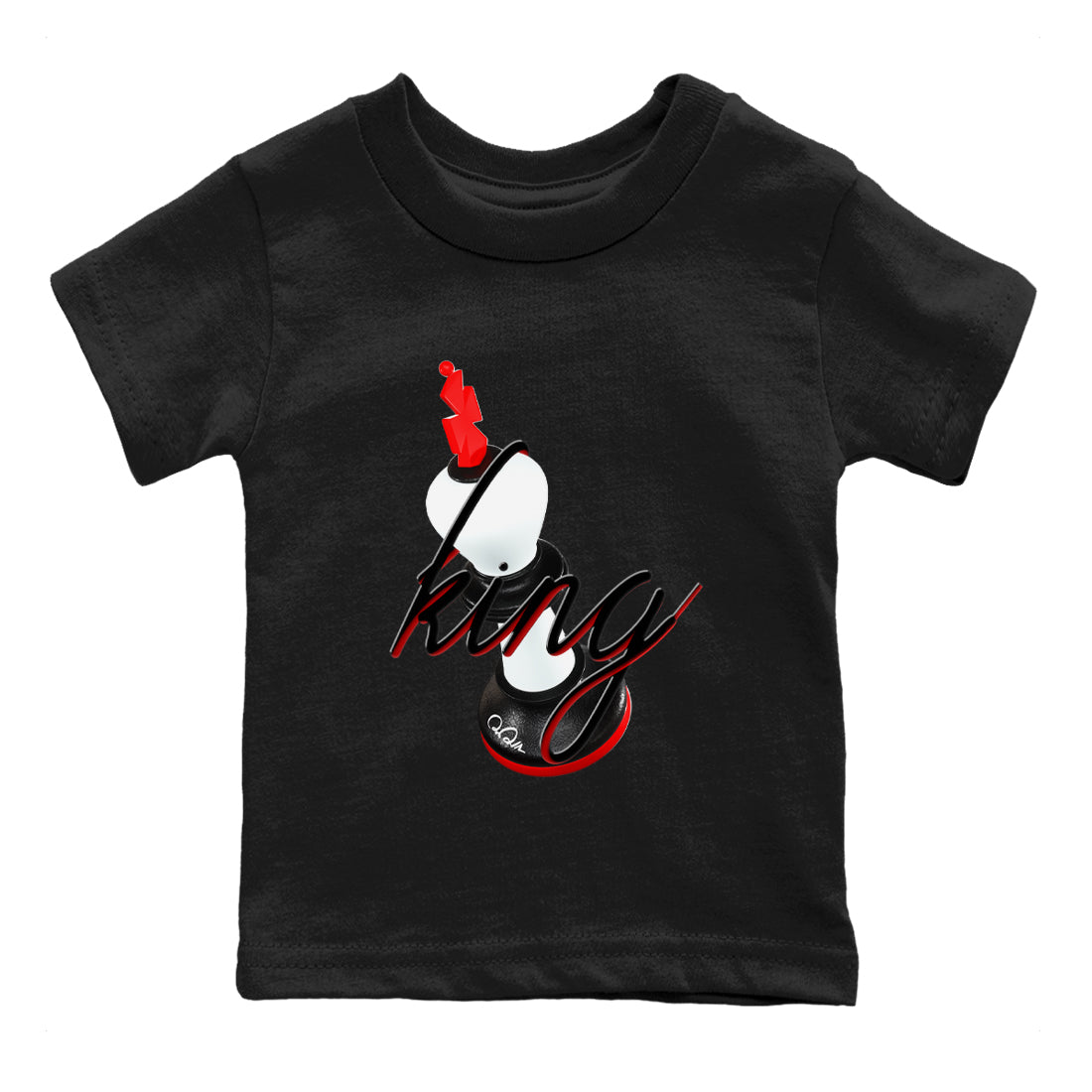12s Taxi Flip shirts to match jordans 3D King sneaker match tees Air Jordan 12 Taxi Flip SNRT Sneaker Tees streetwear brand Baby and Youth Black 2 cotton tee