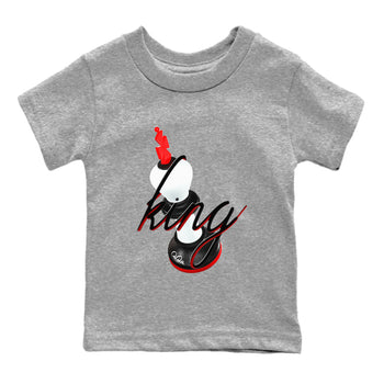 12s Taxi Flip shirts to match jordans 3D King sneaker match tees Air Jordan 12 Taxi Flip SNRT Sneaker Tees streetwear brand Baby and Youth Heather Grey 2 cotton tee