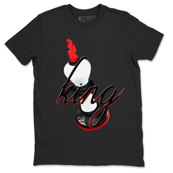12s Taxi Flip shirts to match jordans 3D King sneaker match tees Air Jordan 12 Taxi Flip SNRT Sneaker Tees streetwear brand Black 2 unisex cotton tee
