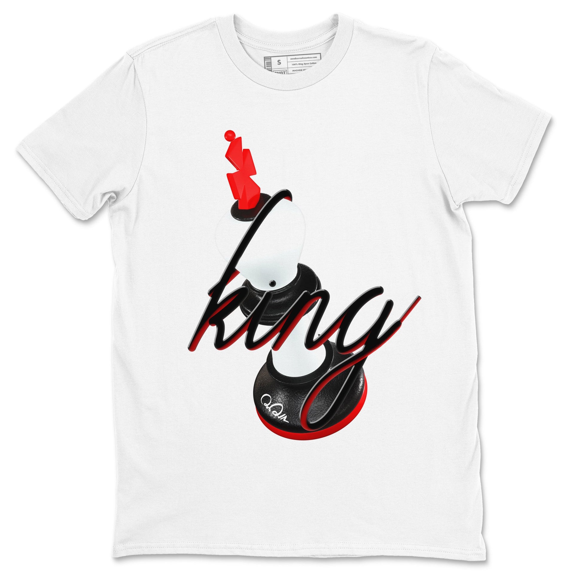 12s Taxi Flip shirts to match jordans 3D King sneaker match tees Air Jordan 12 Taxi Flip SNRT Sneaker Tees streetwear brand White 2 unisex cotton tee