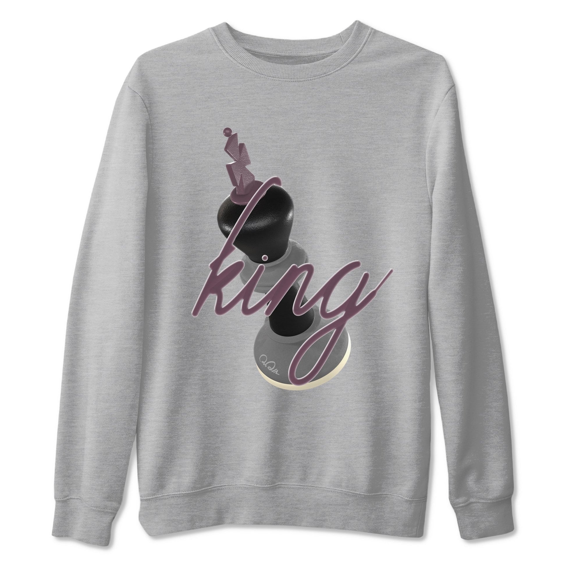 3s A Ma Maniere x Black shirts to match jordans 3D King sneaker match tees A Ma Maniere x Air Jordan 3 _hile You Were Sleeping_neaker Release Tees unisex cotton Heather Grey 2 crew neck shirts