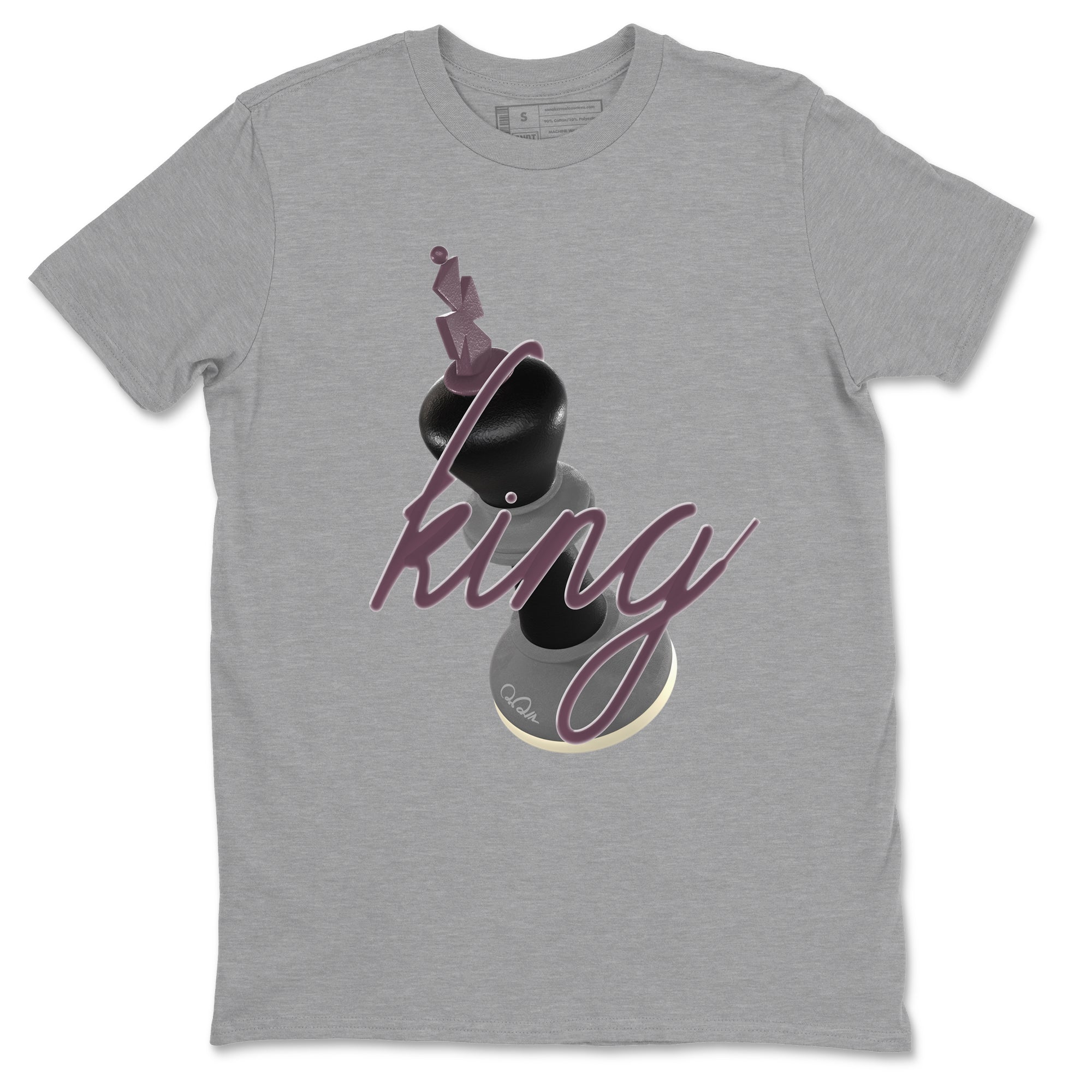 3s A Ma Maniere x Black shirts to match jordans 3D King sneaker match tees A Ma Maniere x Air Jordan 3 _hile You Were Sleeping_neaker Release Tees unisex cotton Heather Grey 2 crew neck shirts