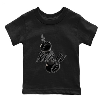 Air Jordan 3 Black Cat shirts to match jordans 3D King sneaker tees 3s Retro Black Cat best t-shirts to wear with jordans SNRT Sneaker Tees Youth Baby Black 2 tee