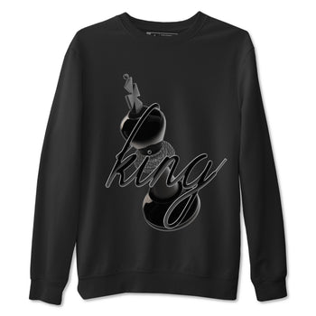 Air Jordan 3 Black Cat shirts to match jordans 3D King sneaker tees 3s Retro Black Cat best t-shirts to wear with jordans SNRT Sneaker Tees unisex cotton Black 2 shirts