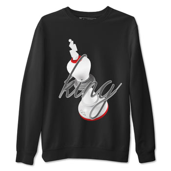 3s Cement Grey shirts to match jordans 3D King sneaker match tees Air Jordan 3 Cement Grey SNRT Sneaker Release Tees unisex cotton Black 2 crew neck shirts