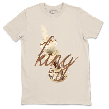 AJ3 Desert Camo shirts to match jordans 3D King sneaker match tees Air Jordan 3 Desert Camo SNRT Sneaker Tees streetwear brand Natural 2 unisex cotton tee