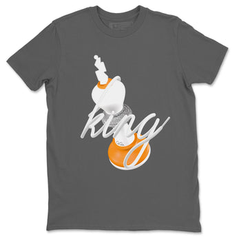 3s Georgia Peach shirt to match jordans 3D King sneaker tees Air Jordan 3 Georgia Peach SNRT Sneaker Release Tees unisex cotton Cool Grey 2 crew neck shirt