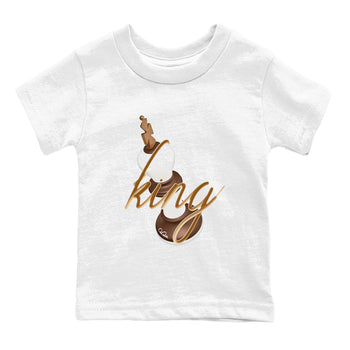 5s Golden Ticket shirts to match jordans 3D King best t shirts to wear with jordans Air Jordan 5 Golden Ticket match shoes to clothes SNRT Sneaker Tees Youth Baby White 2 tee