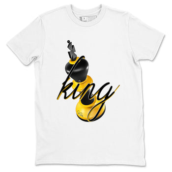 5s Tokyo Sneaker match tees – Sneaker Tees To Match Air Jordan 5 Tokyo Shoes – 3D King Tee White 2