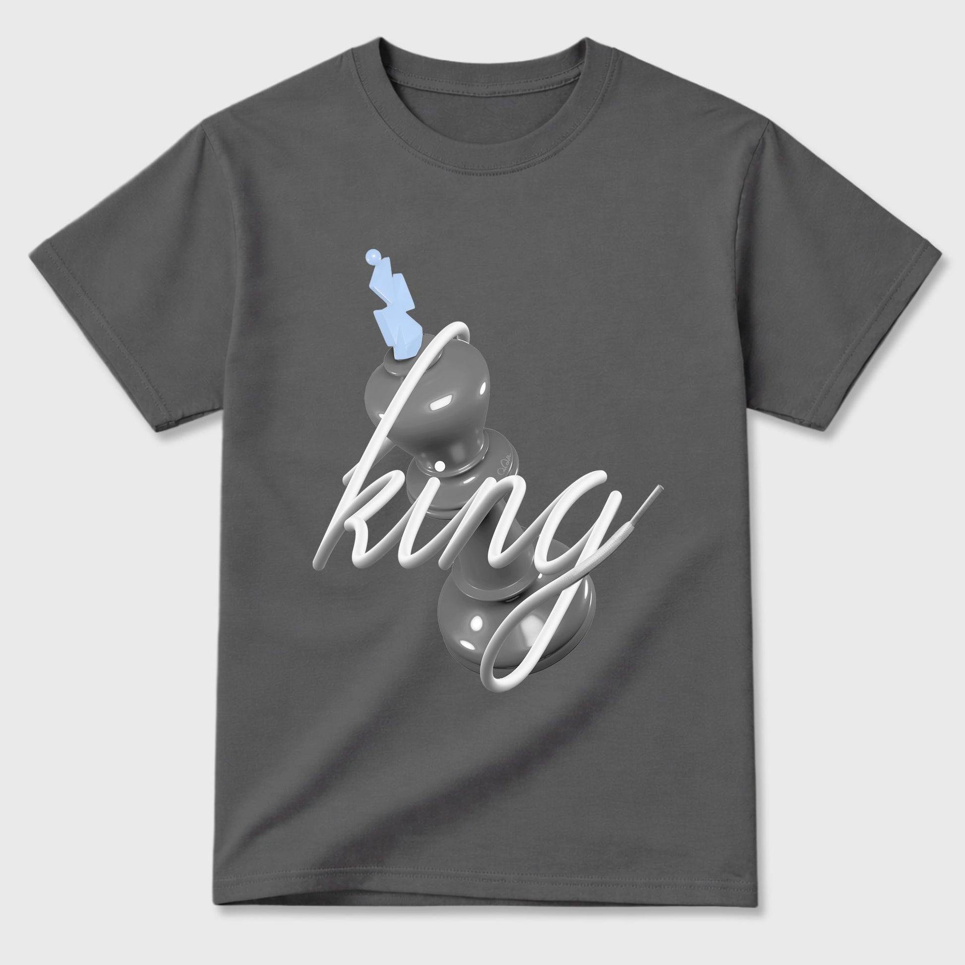 Sneaker outfits graphic tee – Sneaker Tees To Match Air Jordan 5 Wolf Grey Sneakers – 3D King Tee Cool Grey 2