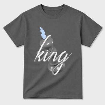 Sneaker outfits graphic tee – Sneaker Tees To Match Air Jordan 5 Wolf Grey Sneakers – 3D King Tee Cool Grey 2
