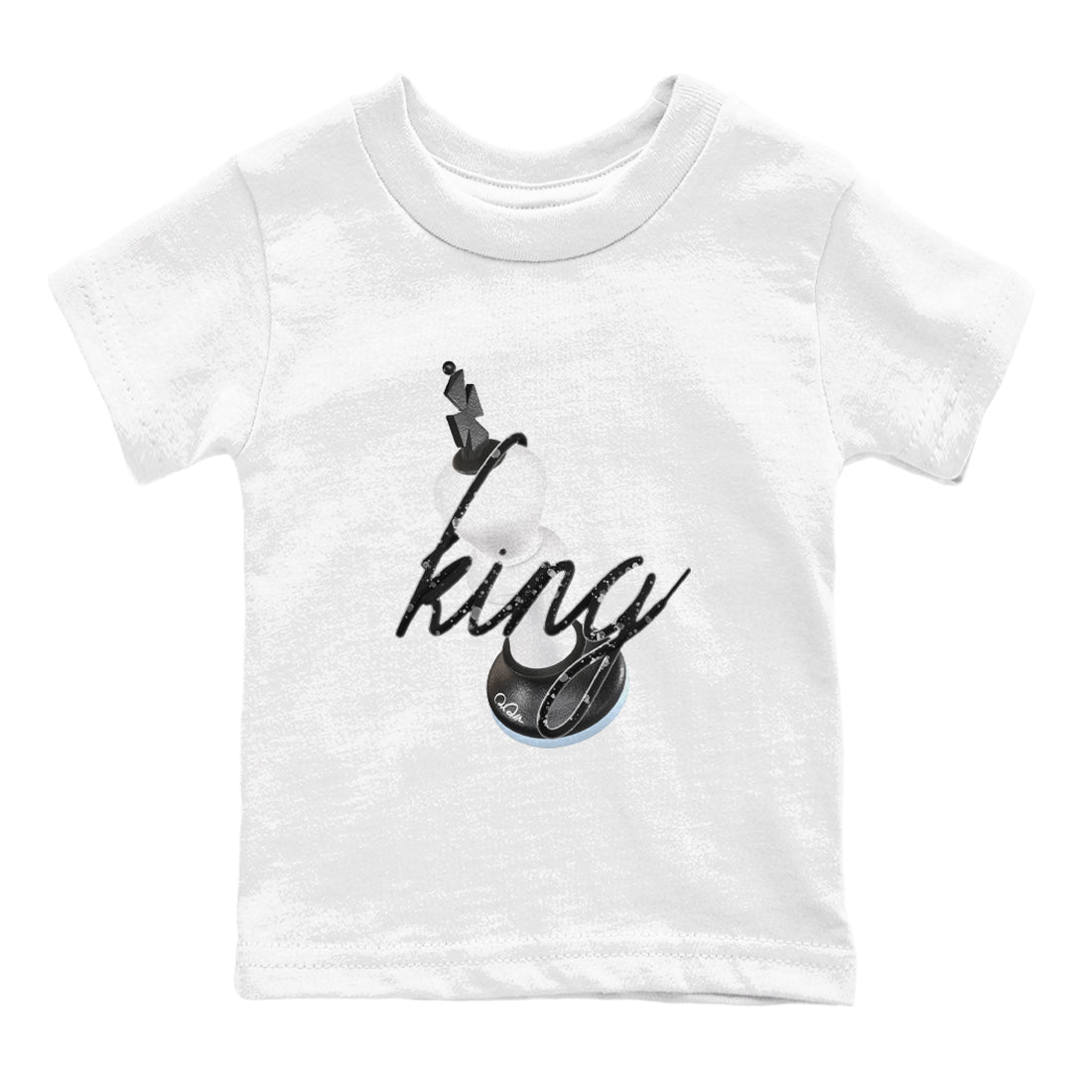 AJ6 White Black shirts to match jordans 3D King sneaker match tees Air Jordan 6 White Black SNRT Sneaker Tees streetwear brand Baby and Youth White 2 cotton tee