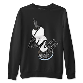 AJ6 White Black shirts to match jordans 3D King sneaker match tees Air Jordan 6 White Black SNRT Sneaker Tees streetwear brand Black 2 unisex cotton tee